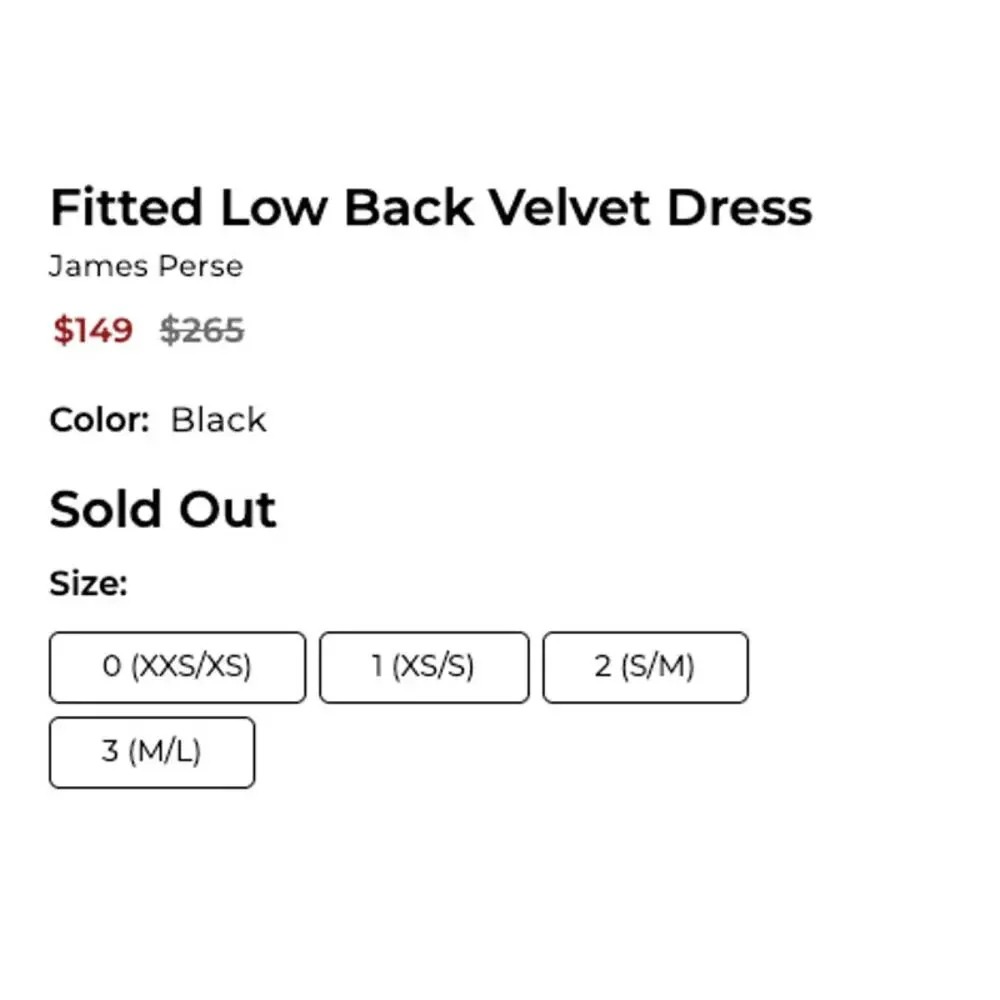 James Perse Los Angeles NWOT Black Fitted Low Back Velvet Ruched Midi Dress - Picture 11 of 11